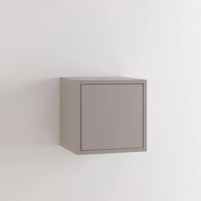 Wohnwand mit 1 Tür 34 x 27 x 34 cm in TFT Marte Wood Avana Stone