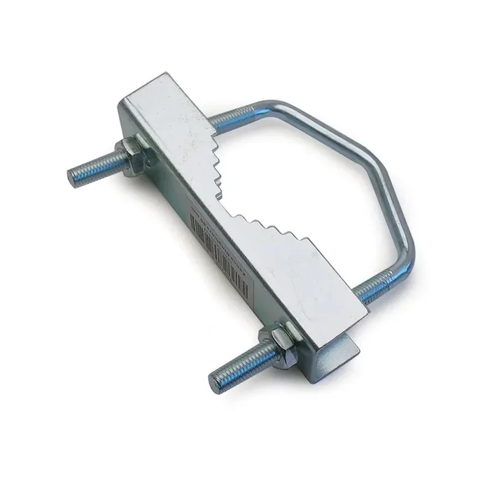 Zanca ferro zincato TB da ringhiera interasse 80 mm